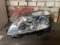 Skoda Fabia mk 2 II Roomster UK reflektor lampa lewa przednia przód