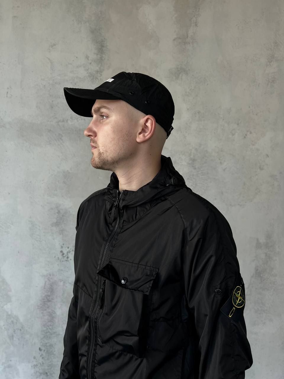Нейлоновая Кепка Stone Island (54-60см)