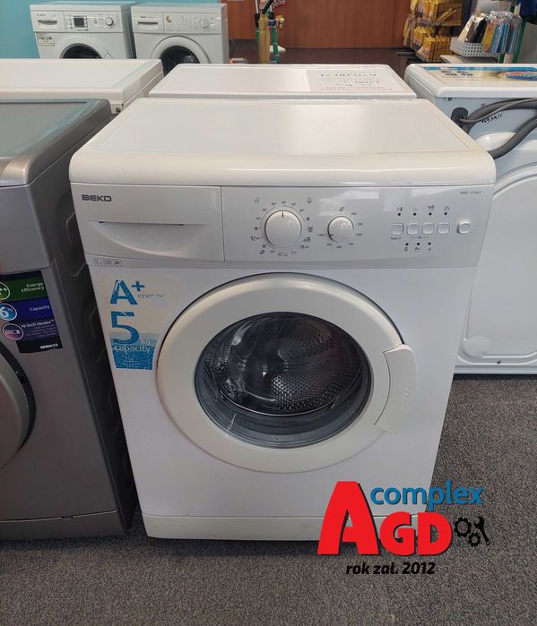 ROK GWARANCJA Pralka Beko WML15106P 1000 obr. 5kg Pranie SZYBKIE Dowóz