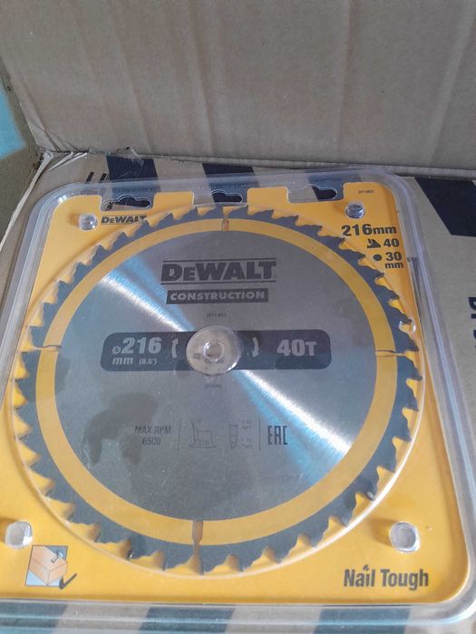 Tarcza do drewna de walt
