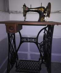 SINGER máquina de costura antiga