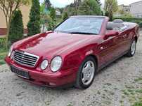Mercedes Benz CLK W208 Cabrio 320 3.2 M112 Amber Red, sprowadzony