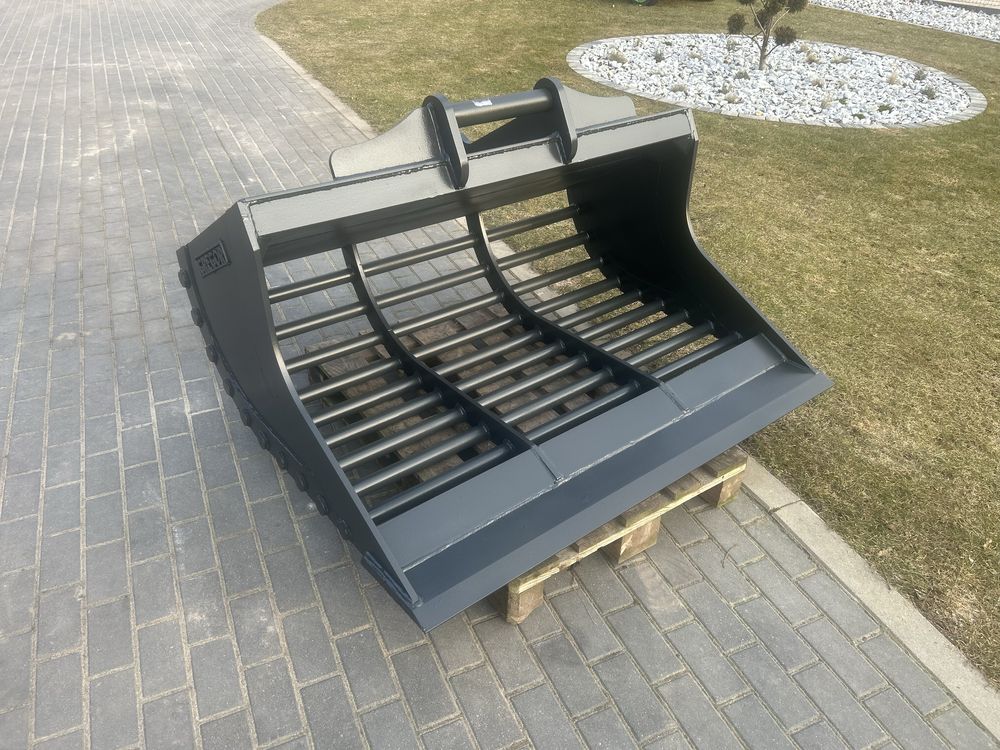 PROMOCJA Łyżka ażurowa do przesiewania kamieni gruzu L1500 1,5m S60