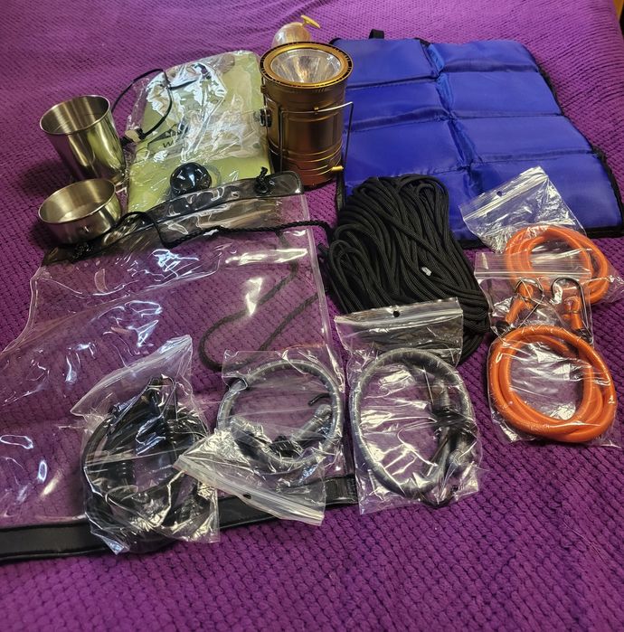 Duży zestaw akcesoria survival turystyka przetrwanie camp