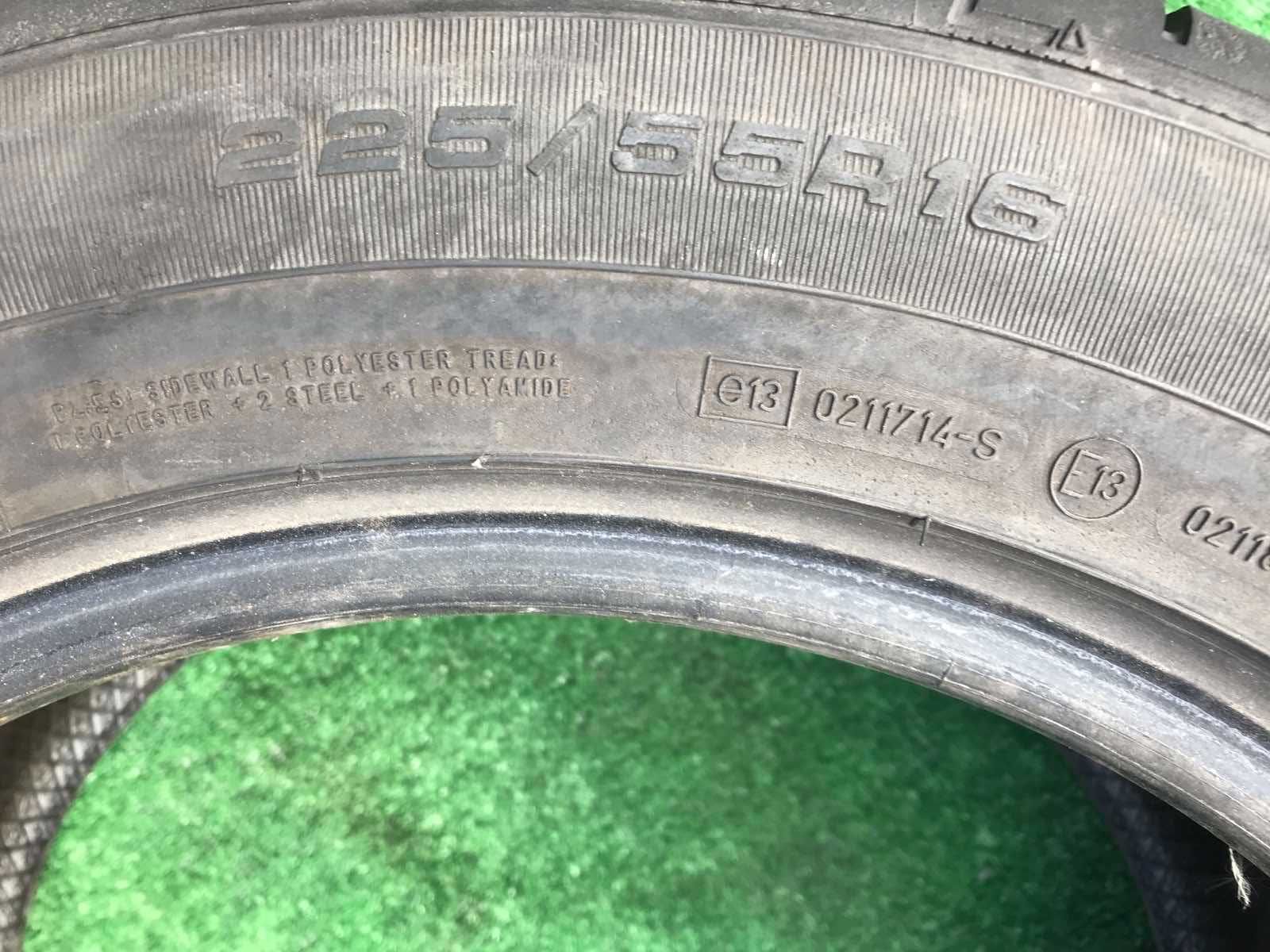 Шини Fulda 225/55r16 Пара літо б/у склад Оригінал