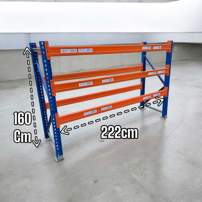 Regały magazynowe paletowe półkowe przemysłowe