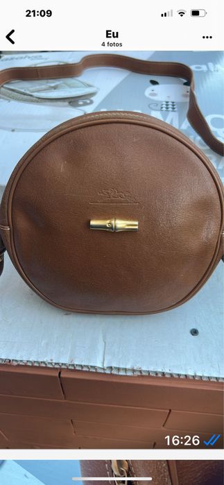 Maka tiracolo em pele longchamp original