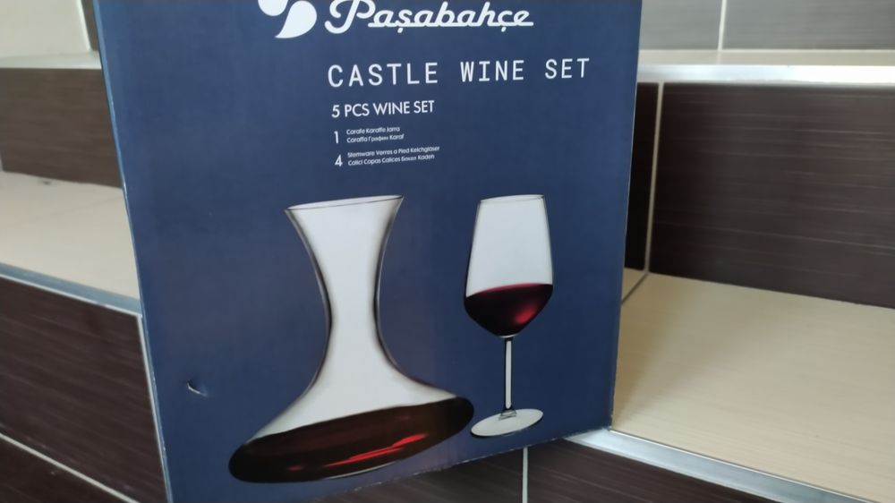 Zestaw karafka i kieliszki do wina home &you