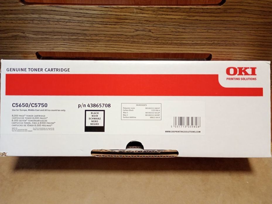 Toner OKI C5650/5750