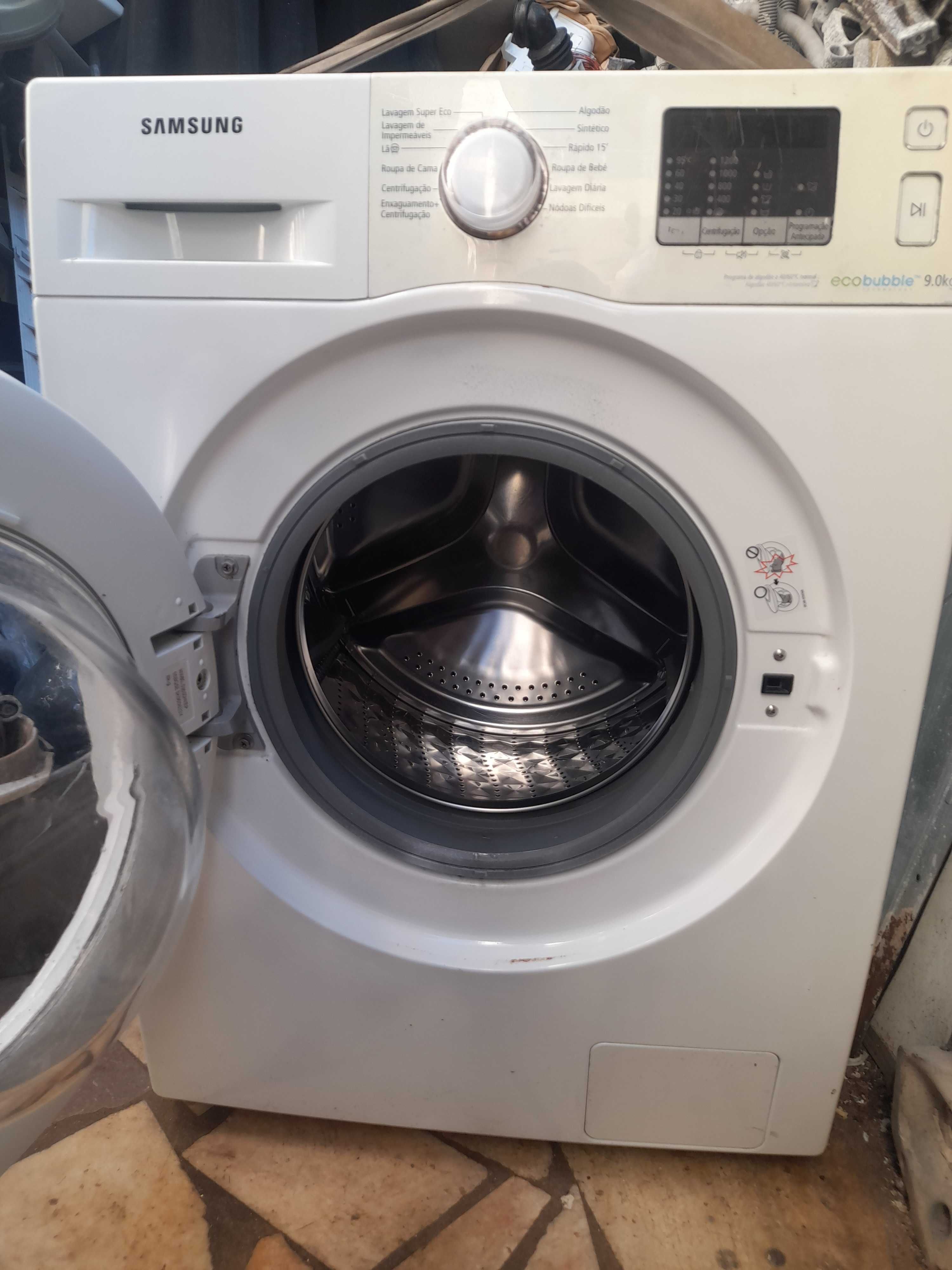 maquina de roupa Sansung 9 quilos 1200 impecavel