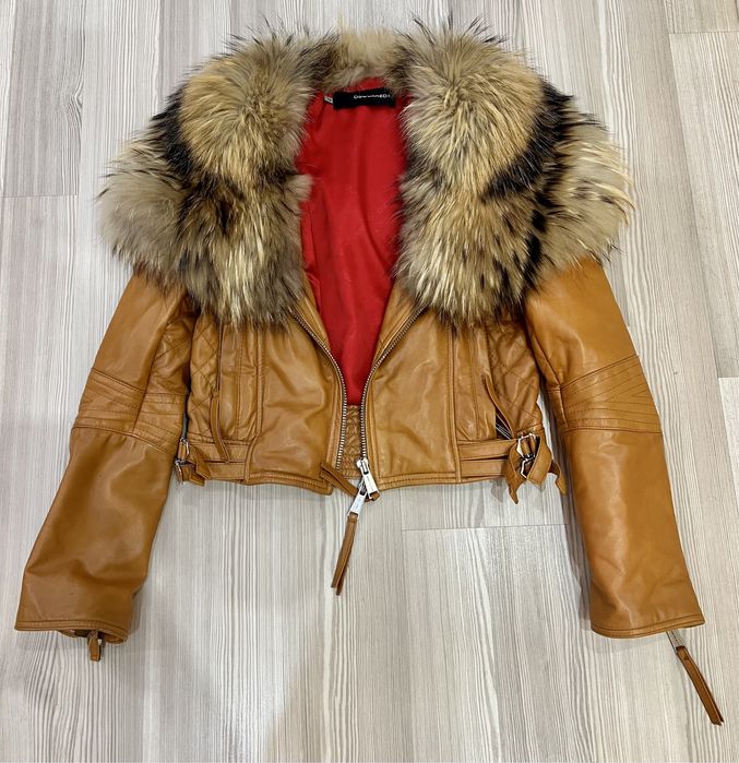 Куртка кожаная Dsquired2