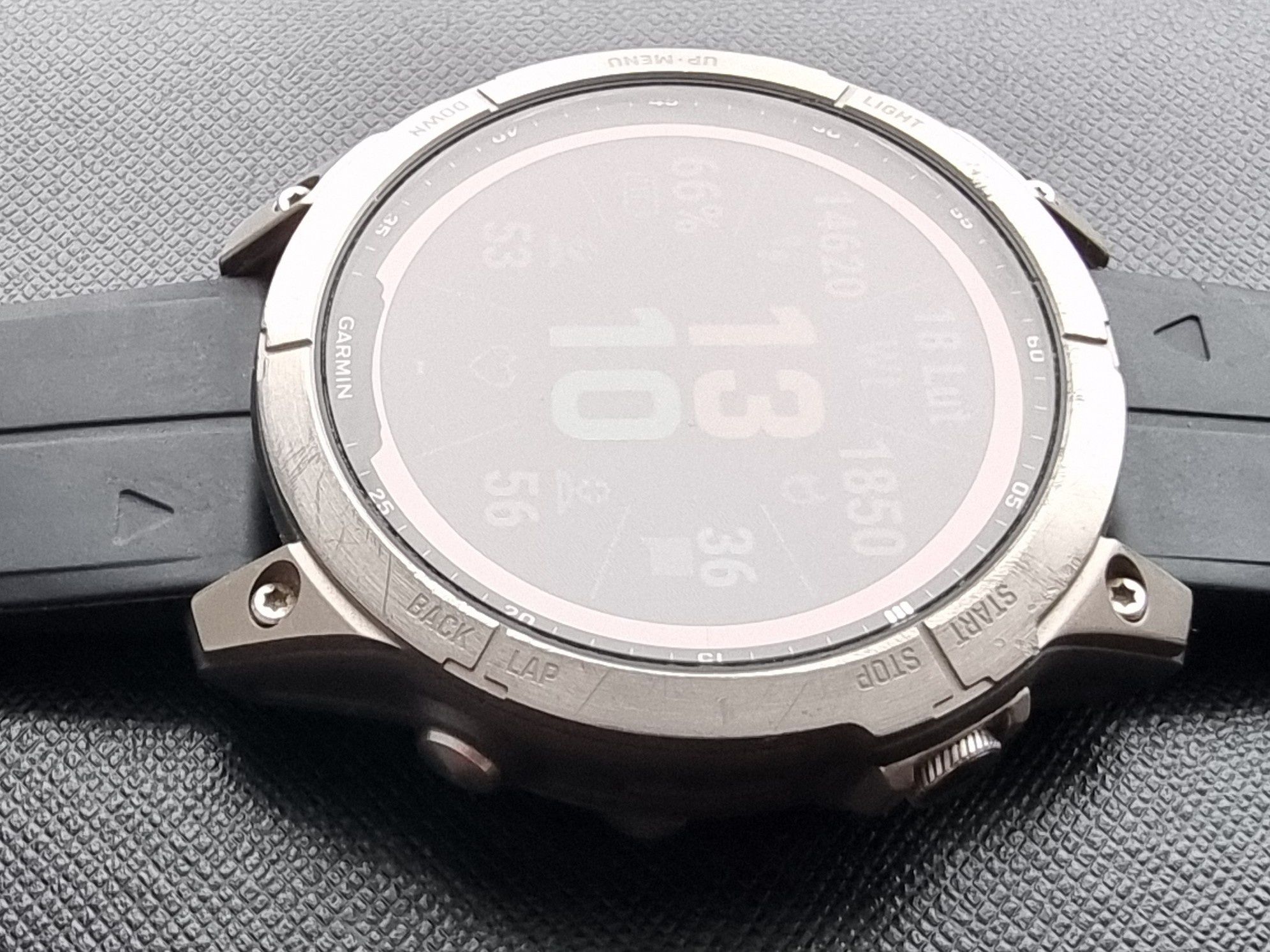 Garmin Fenix 7 sapphire solar titanium 47 mapy topo