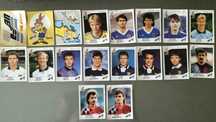 Lote de cromos recuperados "Euro 92" (lista na última foto)