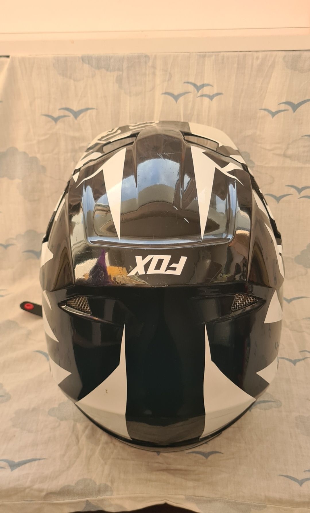 Kask motocyklowy M FOX v1 cross enduro