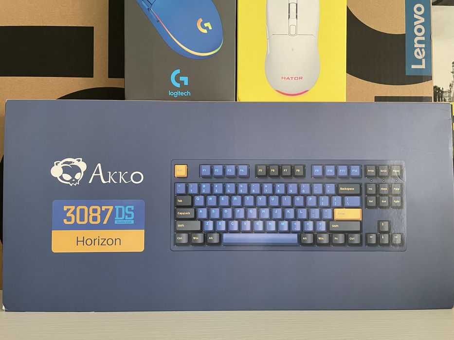 Клавіатура механічна для геймінгу Акко 3087ds DS Horizon