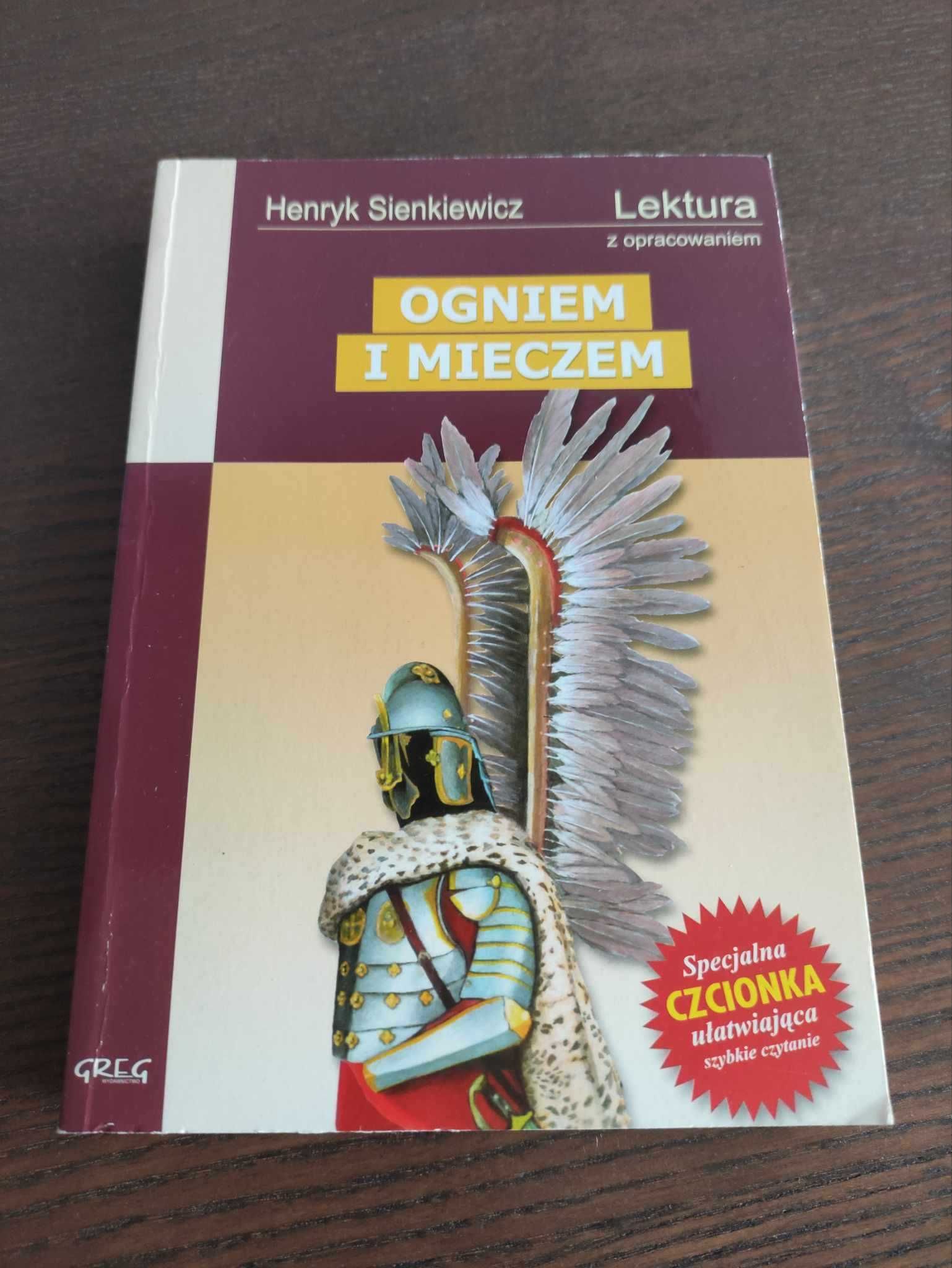 Książka Ogniem i mieczem Henryk Sienkiewicz Lektura