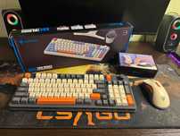 Бездротовий комплект клавіатура + миша з RGB  SilverFox K94