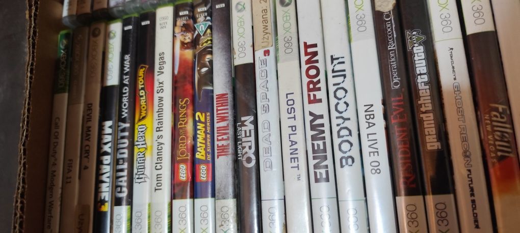 Sprzedam gry Xbox 360 z 80tytulow