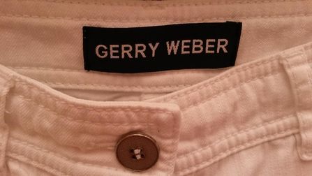 Gerry Weber JAK NOWE letnie białe spodnie
