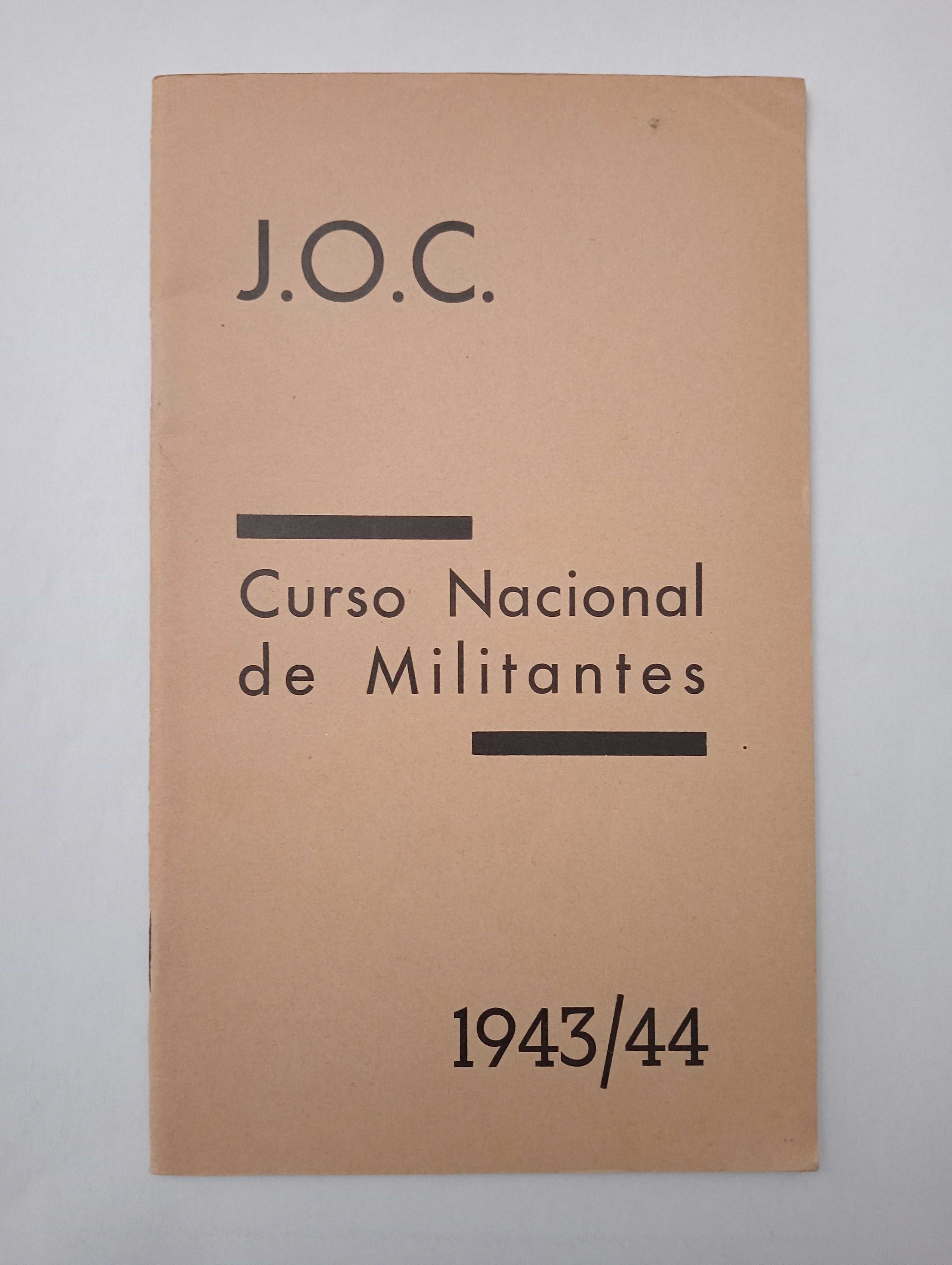 Curso Nacional de Militantes JOC