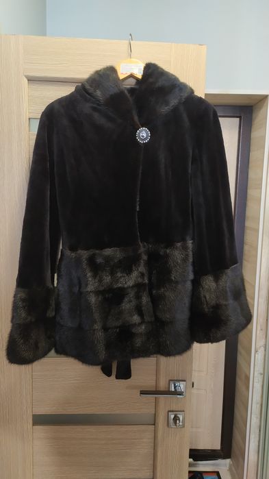 Натуральная норковая шуба