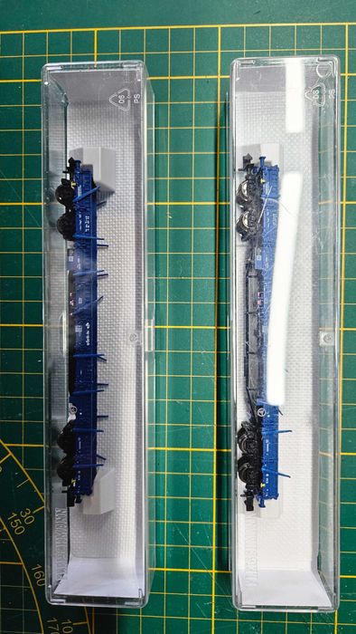 Zestaw dwóch wagonów PKP Cargo skala N 1:160 Fleischmann 828825