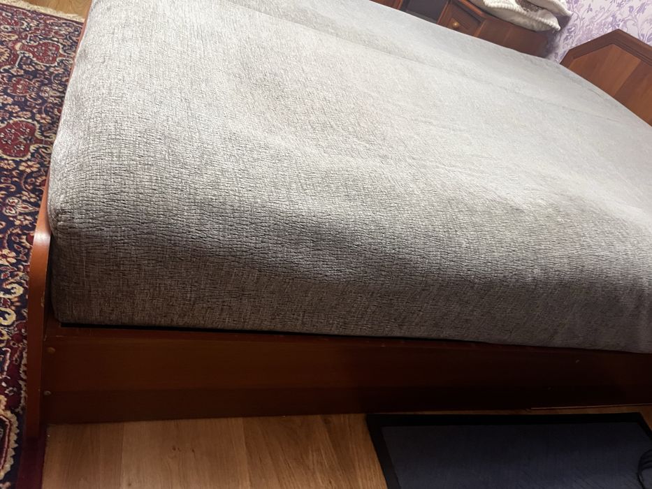 Ліжко двухспалка з диваном