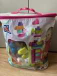 Klocki Mega Bloks 80szt Fisher Price 1-5 lat