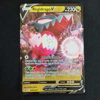 Pokémon tcg Crown Zenith Regidrago V promo jumbo oversize