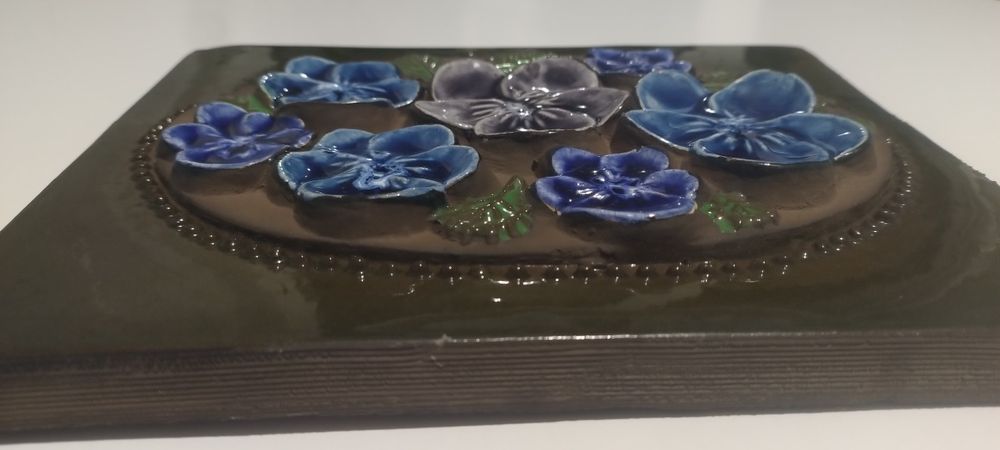 Настінне панно вінтаж керамічна табличка картина JIE GANTOFTA