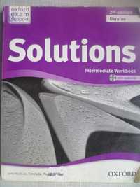 Solutions Intermediate Workbook тетрадь с английского. Зошит