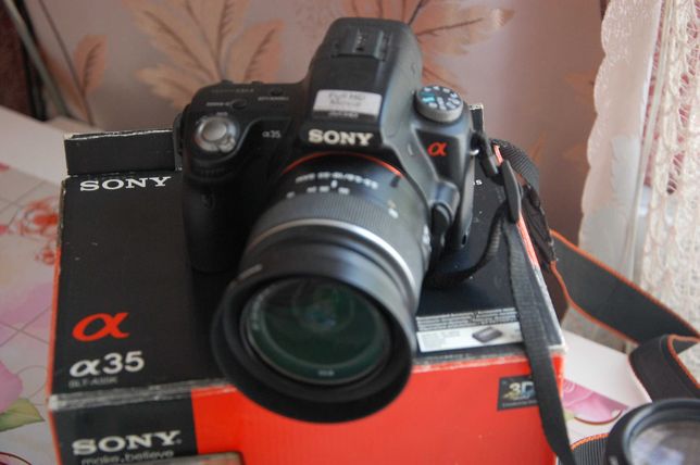 Фотоаппарат SONY a35 з комплектом