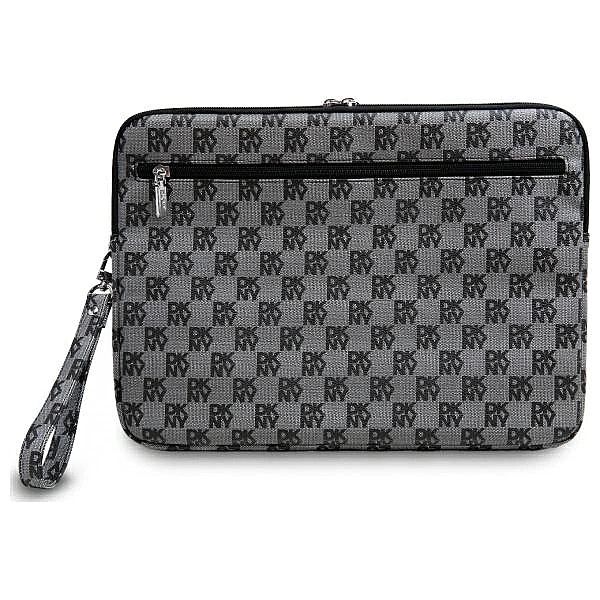 Pokrowiec na laptopa DKNY Sleeve Checkered Pattern Printed Stripes 16"