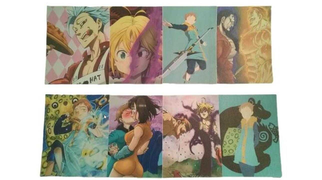 Anime Manga - My Hero Academia No.13 - zestaw 8 plakatów 25x20