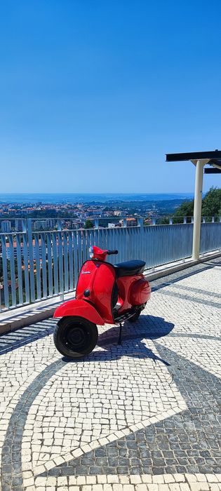 Vespa 50 s 1975 kit 75 restaurada