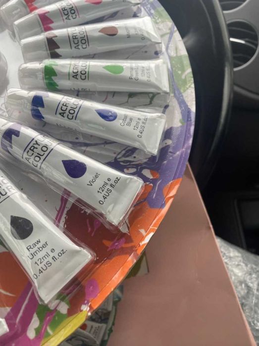 7w1 Zestaw Malarski Dla Dzieci Sztaluga Artystyczny + Gratisy 3xPłótna