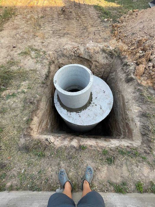 Кільця бетонні. Септик, вигрібна яма, каналізація. Під ключ.