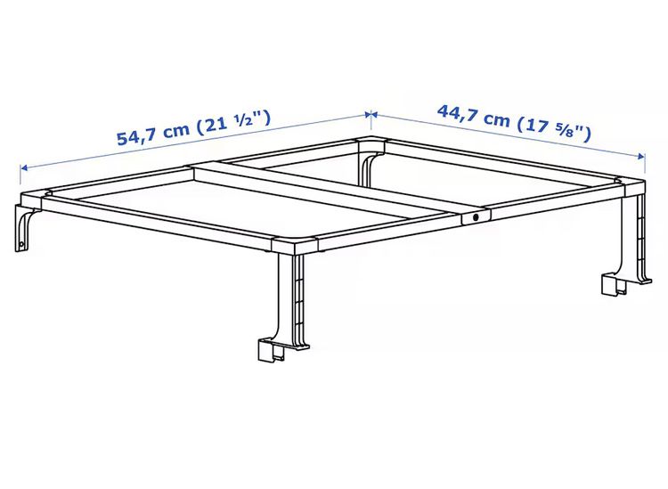 Rama HÅLLBAR do kosza IKEA, 804.228.69, Nowa