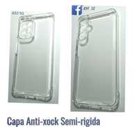 Capa Anti-xock Semi-Rigida C/ Protecção Câmara Samsung A34 5G / A53 5G