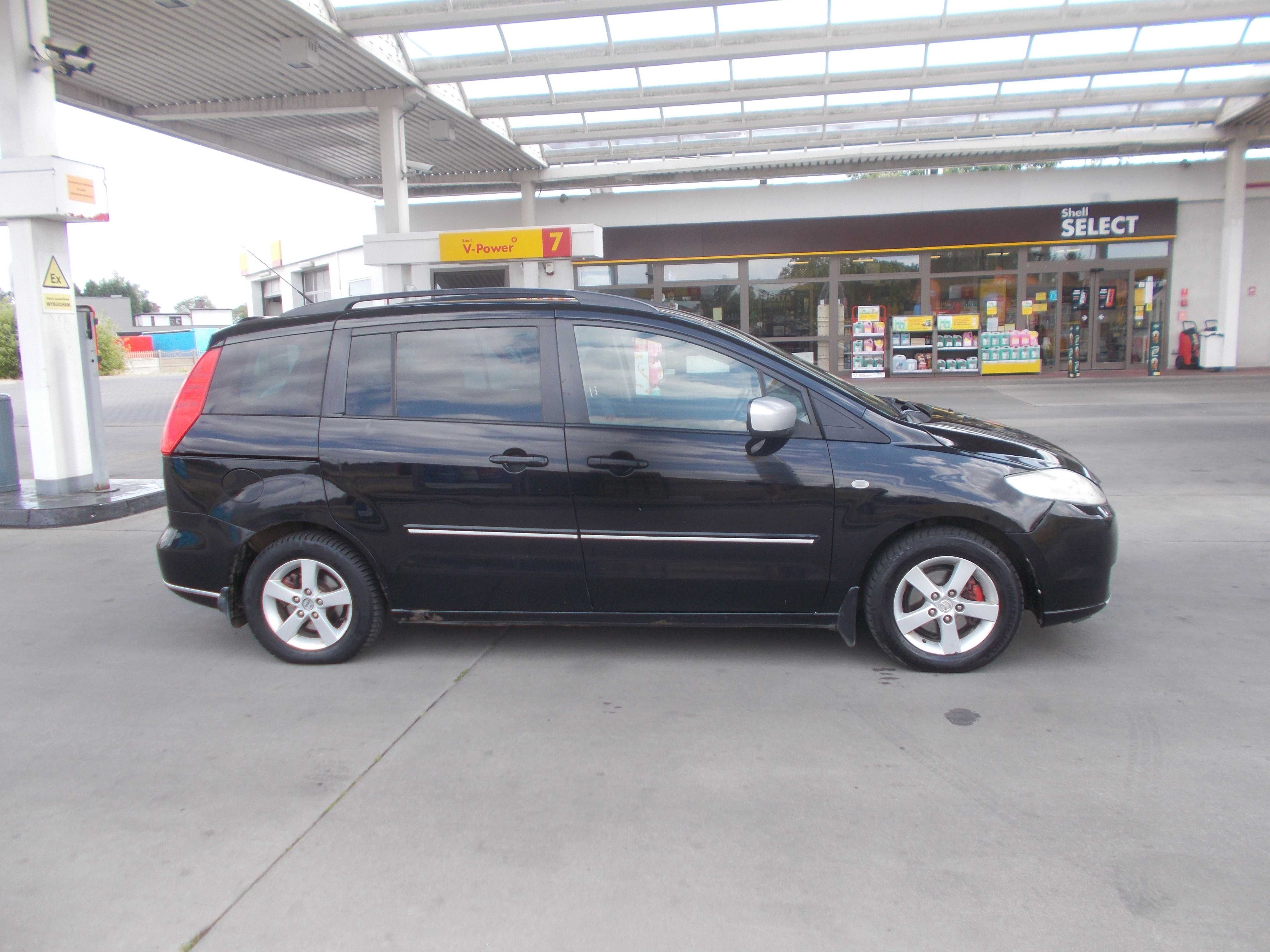 Zderzak tył tylny Mazda 5 demontaż