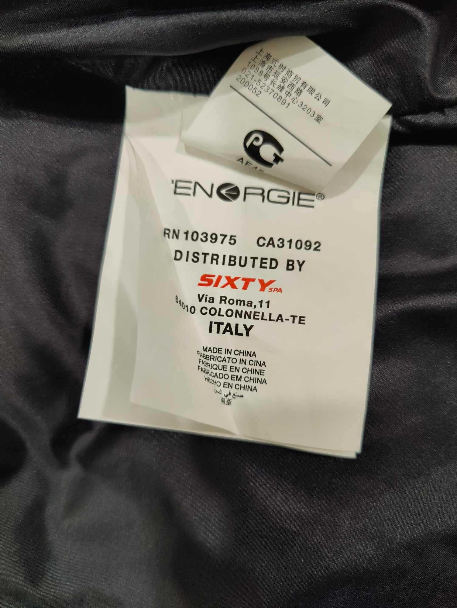 Casaco cinzento da Energie tam. XL estado novo