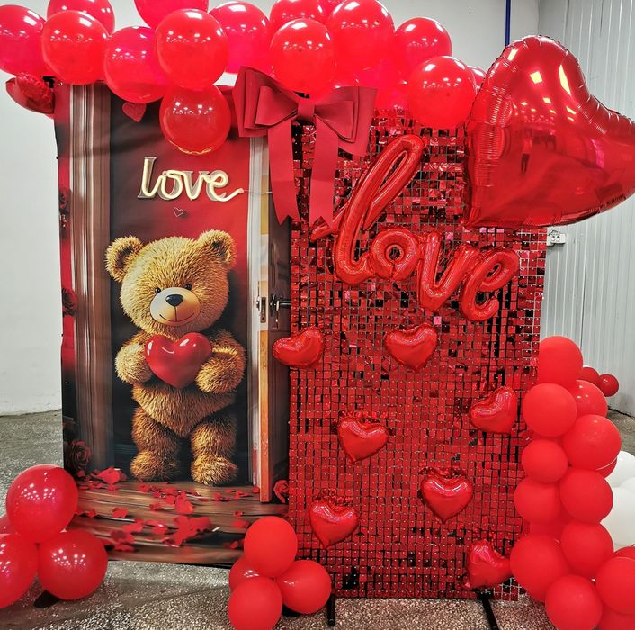 Dekoracja na chrzest, urodziny Twoje lub dziecka... Balony. Koło chr