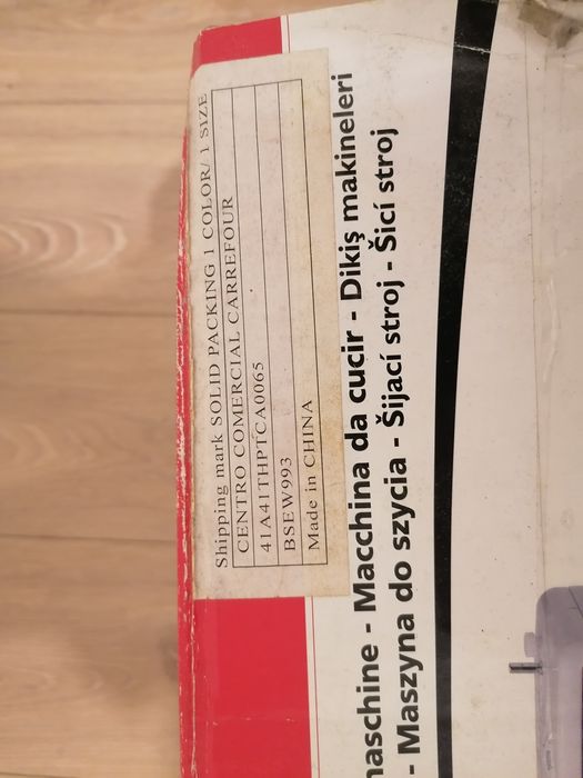 Máquina Costura Blue Sky