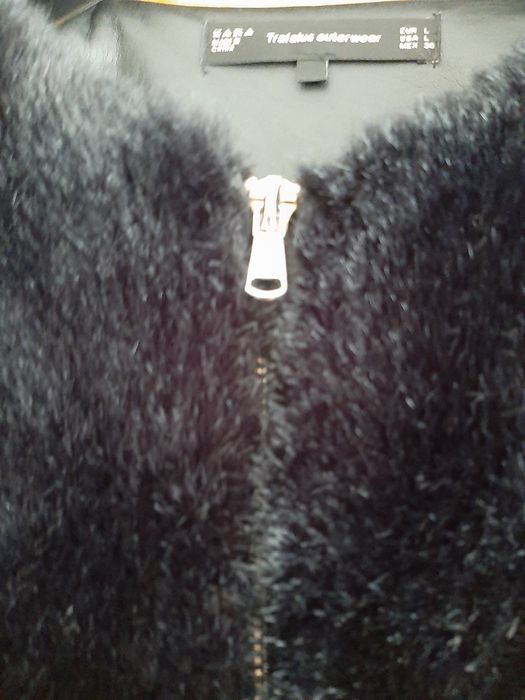 Casaco pelo sintetico Zara