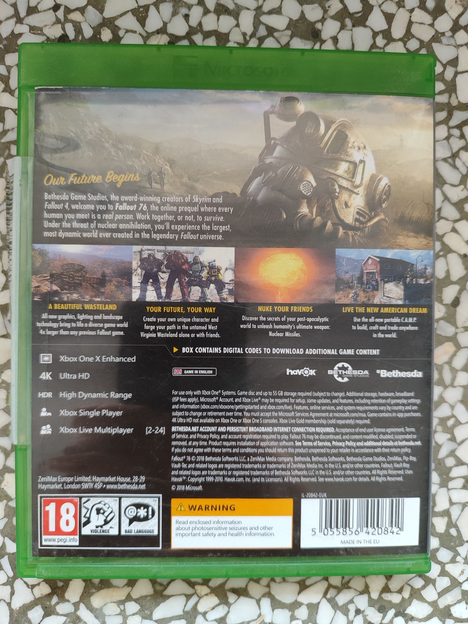 Fallout 76 Xbox one Series X