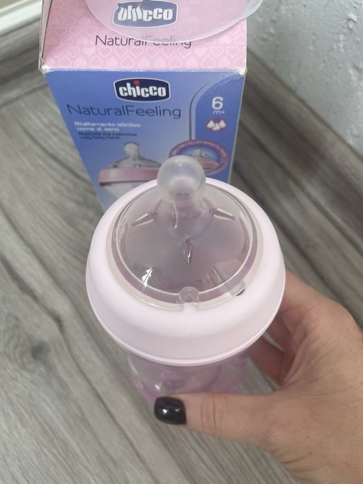 Бутилочка пляшечка для годування 6м+ Chicco