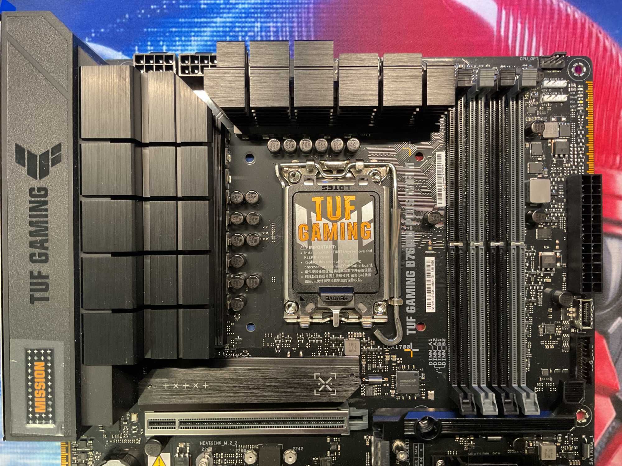 ‼️Материнська плата ASUS TUF Gaming B760M-PLUS WiFi II DDR5 Як нова!