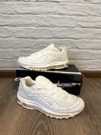 Кросівки nike air max 98 triple white