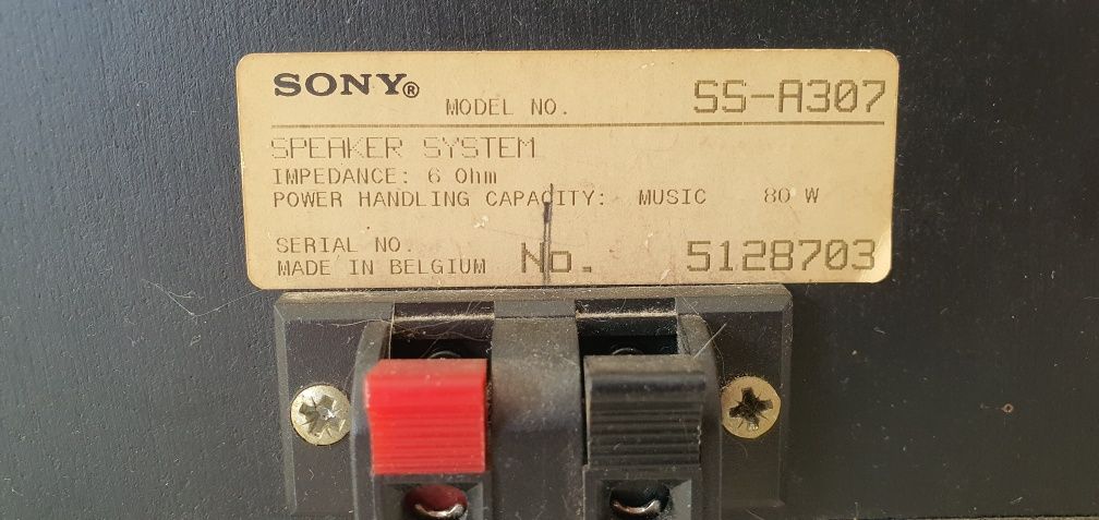 Głośniki kolumny Sony SS-A307