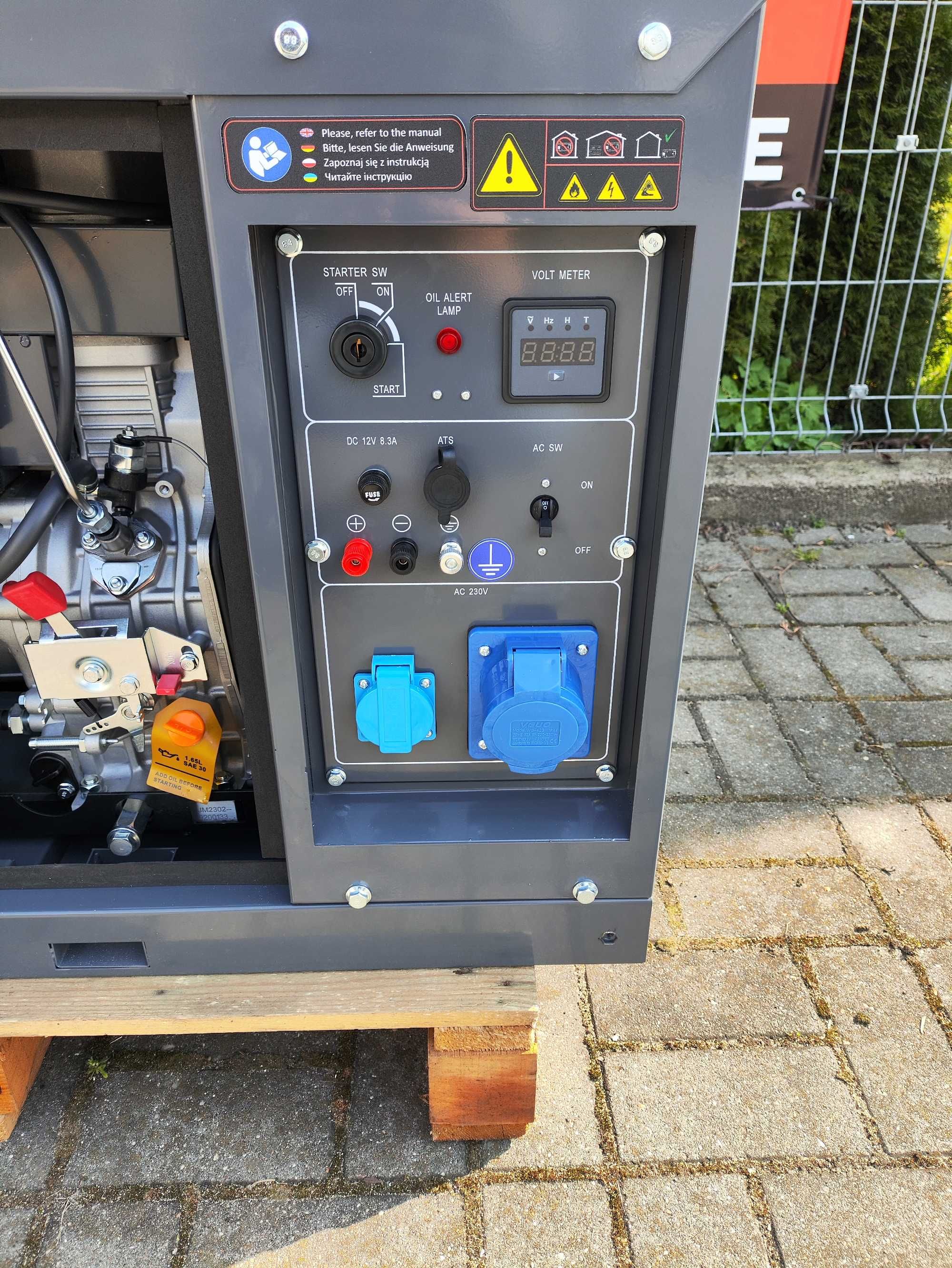 Agregat prądotwórczy AD7001CRA 6kW DIESEL AVR